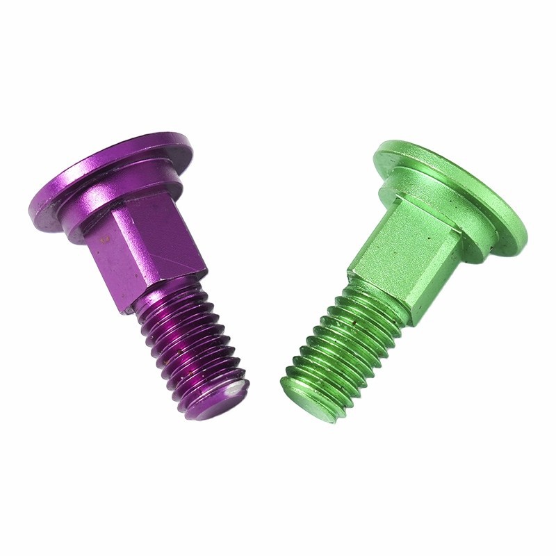 Anodized aluminum alloy machined parts