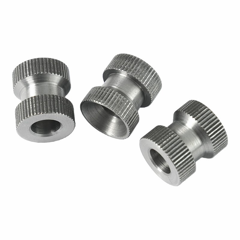 China Straight-Knurled Iron Nuts